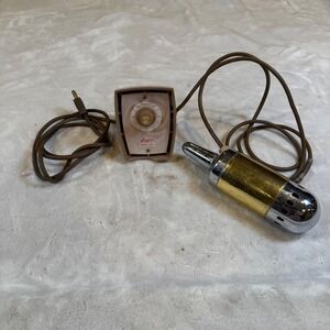 Vintage Niagara Hand Unit Cycloid-Action Massage Device Model‎ 11 Chrome Gold